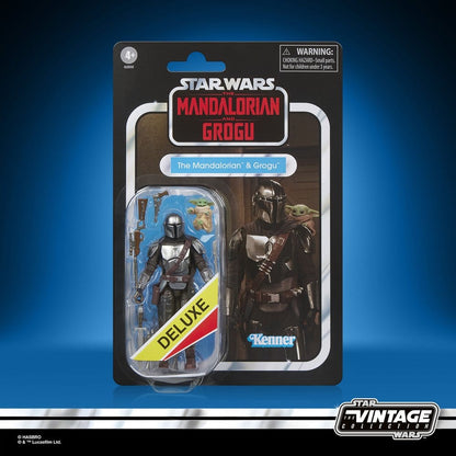 Star Wars: The Mandalorian & Grogu Vintage Collection Action Figure The Mandalorian & Grogu - Hasbro Action Figures
