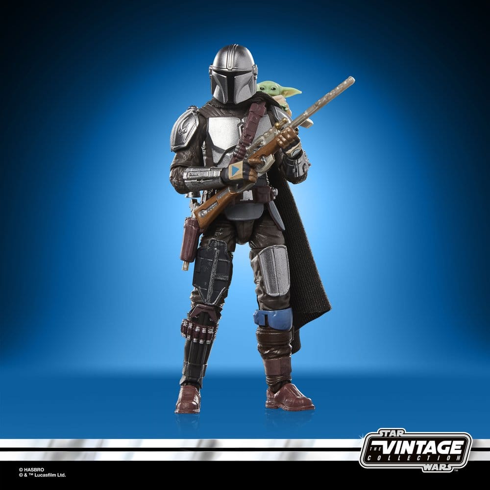 Star Wars: The Mandalorian & Grogu Vintage Collection Action Figure The Mandalorian & Grogu - Hasbro Action Figures
