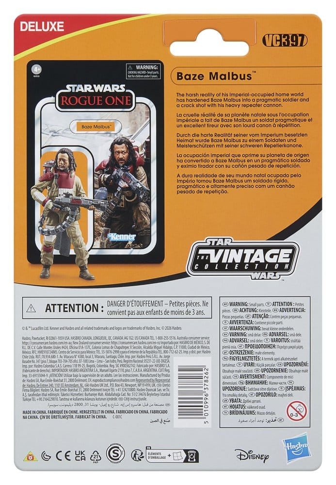 Star Wars: Rogue One Vintage Collection Action Figure Baze Malbus
