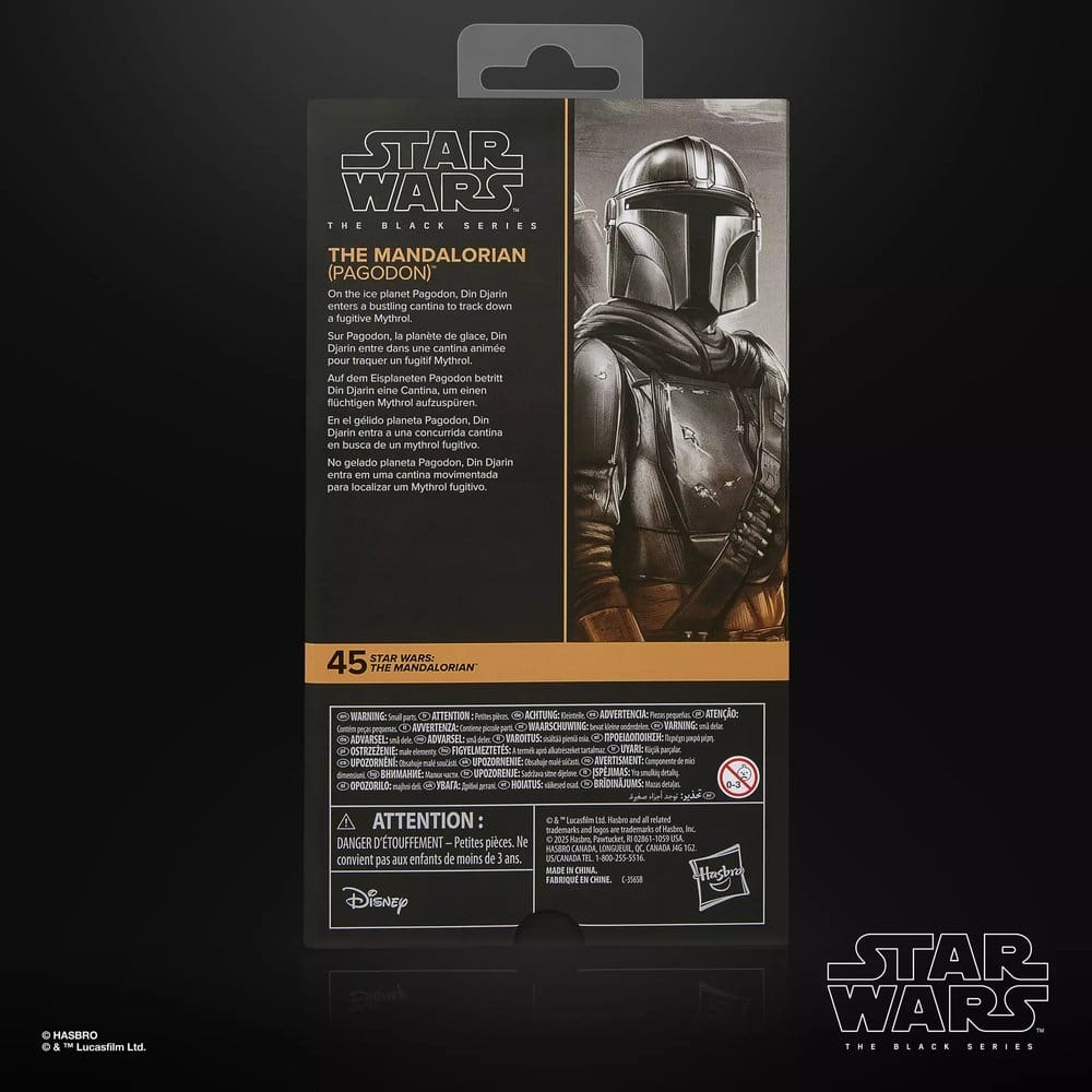 Star Wars: The Mandalorian Black Series Action Figure The Mandalorian (Pagodon) 15 cm - Hasbro Action Figures