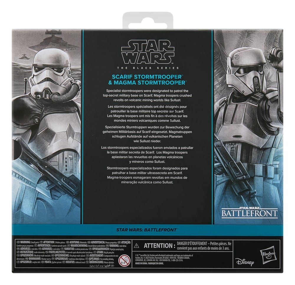 Star Wars: Battlefront Black Series Action Figure 2-Pack Scarif Stormtrooper & Magma Stormtrooper