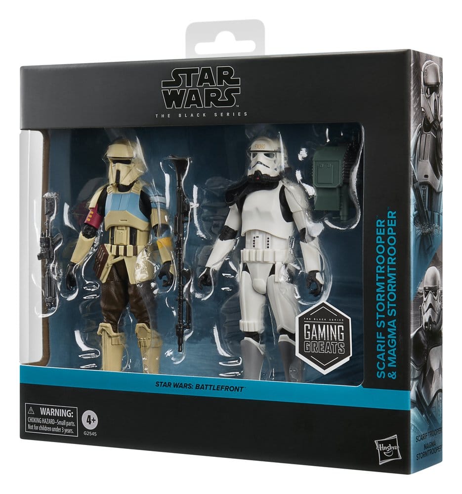 Star Wars: Battlefront Black Series Action Figure 2-Pack Scarif Stormtrooper & Magma Stormtrooper