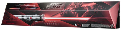 Star Wars: Maul - Shadow Lord Black Series Replica Force FX Elite Lightsaber Maul - Hasbro Replicas