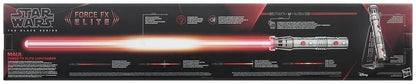 Star Wars: Maul - Shadow Lord Black Series Replica Force FX Elite Lightsaber Maul - Hasbro Replicas