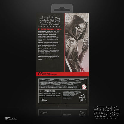 Star Wars: Maul - Shadow Lord Black Series Action Figure Eleventh Brother 15 cm - Hasbro Action Figures