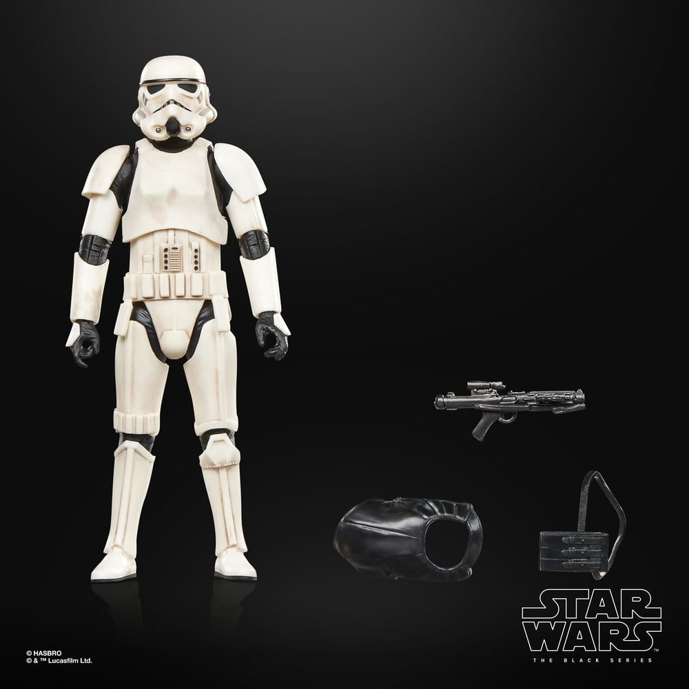 Star Wars: The Mandalorian & Grogu Black Series Action Figure Imperial Remnant Stormtrooper (Weathered) 15 cm - Hasbro Action Figures