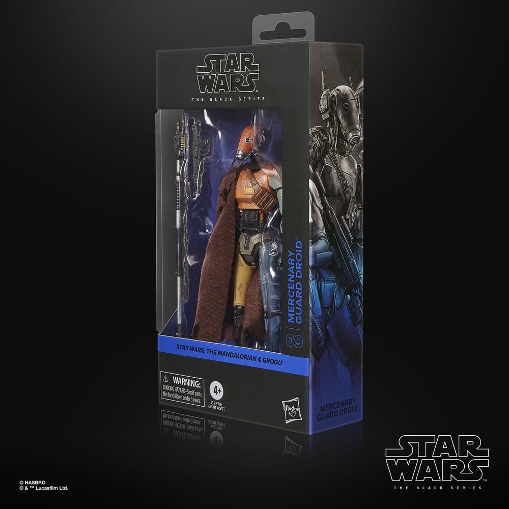 Star Wars: The Mandalorian & Grogu Black Series Action Figure Mercenary Guard Droid 15 cm - Hasbro Action Figures