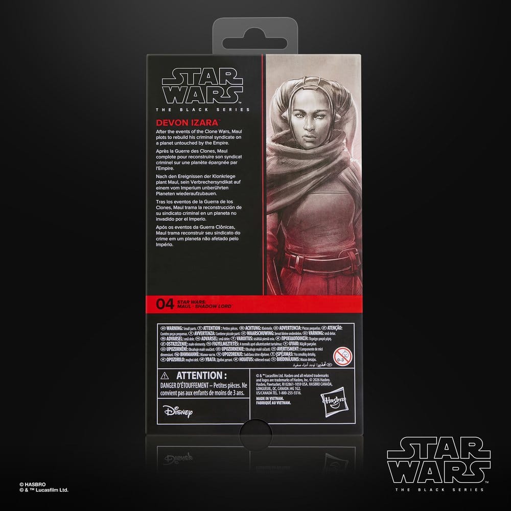 Star Wars: Maul - Shadow Lord Black Series Action Figure Devon Izara 15 cm - Hasbro Action Figures
