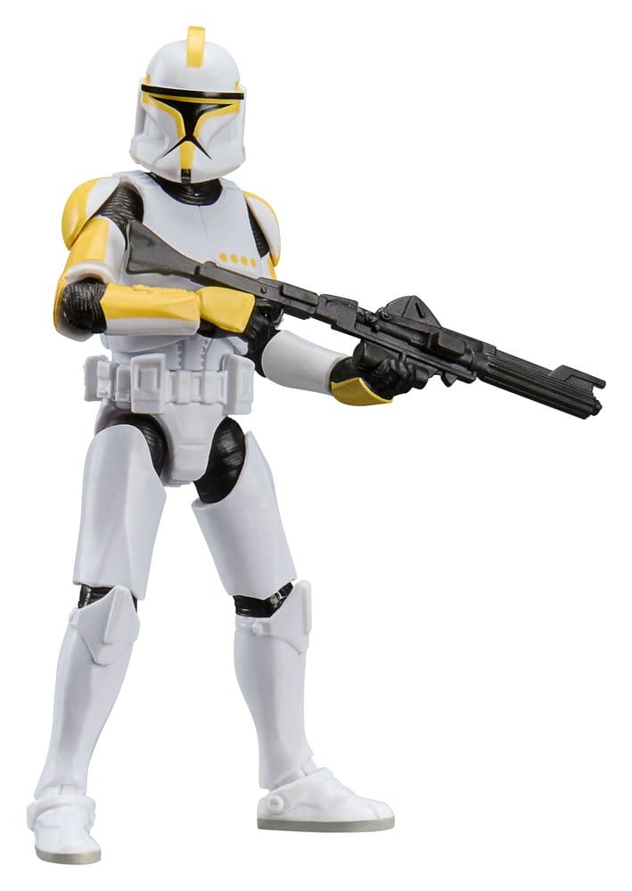 Star Wars Episode II Vintage Collection Action Figure Clone Trooper Commander - Hasbro Action Figures