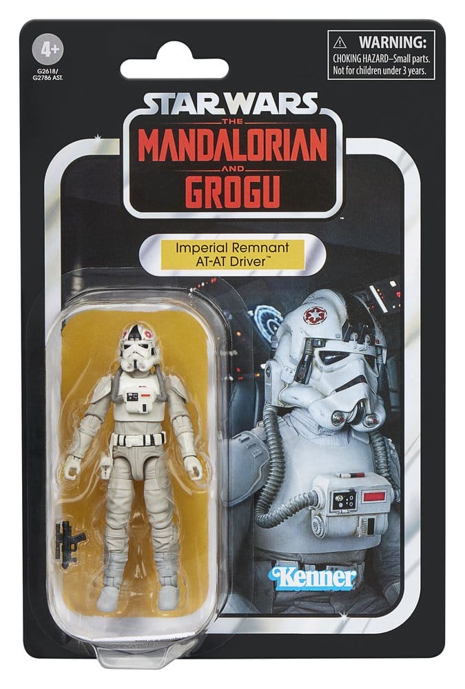 Star Wars: The Mandalorian & Grogu Vintage Collection Action Figure Imperial Remnant AT-AT Driver - Hasbro Action Figures