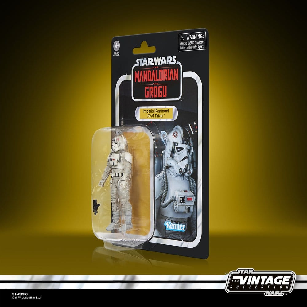 Star Wars: The Mandalorian & Grogu Vintage Collection Action Figure Imperial Remnant AT-AT Driver - Hasbro Action Figures