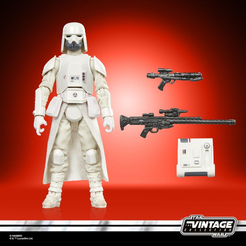 Star Wars: The Mandalorian & Grogu Vintage Collection Action Figure Imperial Remnant Snowtrooper - Hasbro Action Figures