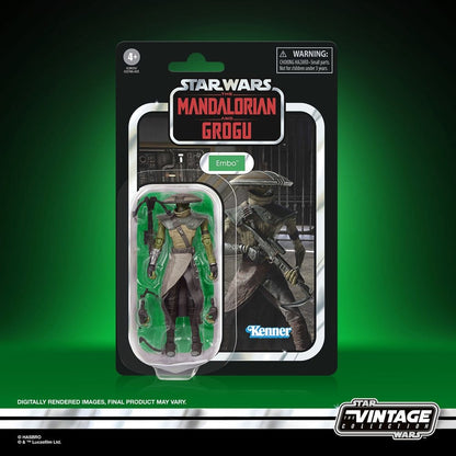 Star Wars: The Mandalorian and Grogu Vintage Collection Action Figure Embo - Hasbro Action Figures