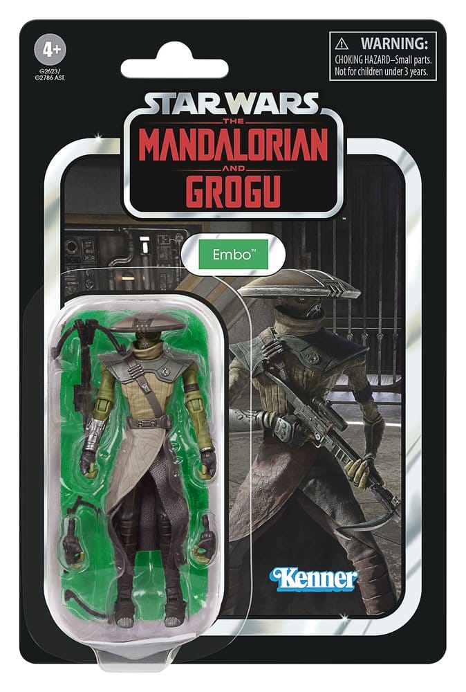 Star Wars: The Mandalorian and Grogu Vintage Collection Action Figure Embo - Hasbro Action Figures
