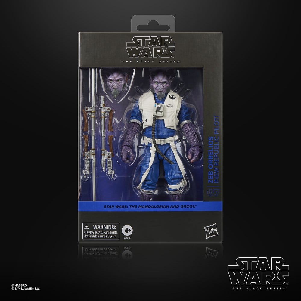 Star Wars: The Mandalorian & Grogu Black Series Action Figure Garazeb “Zeb” Orrelios 15 cm - Hasbro Action Figures