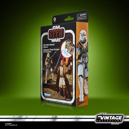 Star Wars Episode III Vintage Collection Action Figure 2-Pack Obi-Wan Kenobi & Airborne Clone Trooper