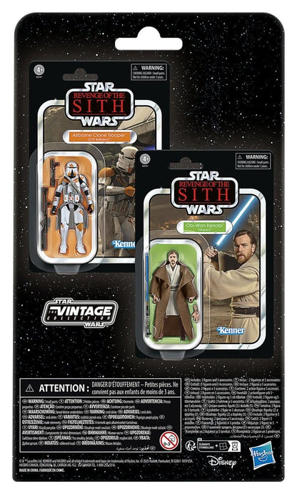 Star Wars Episode III Vintage Collection Action Figure 2-Pack Obi-Wan Kenobi & Airborne Clone Trooper