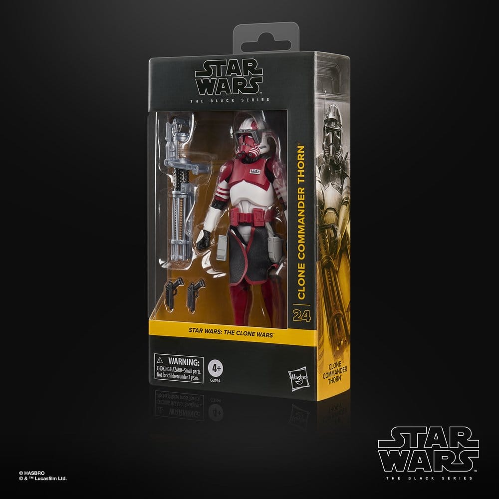Star Wars: The Clone Wars Black Series Action Figure Clone Commander Thorn 15 cm - Hasbro Action Figures