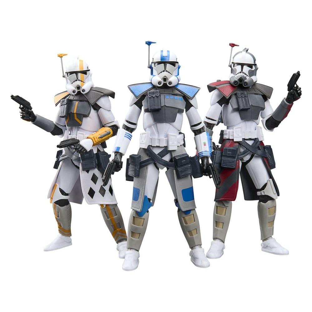Star Wars: The Clone Wars Black Series Action Figure 3-Pack ARC Trooper Havoc, Colt & Blitz 15 cm - Hasbro Action Figures