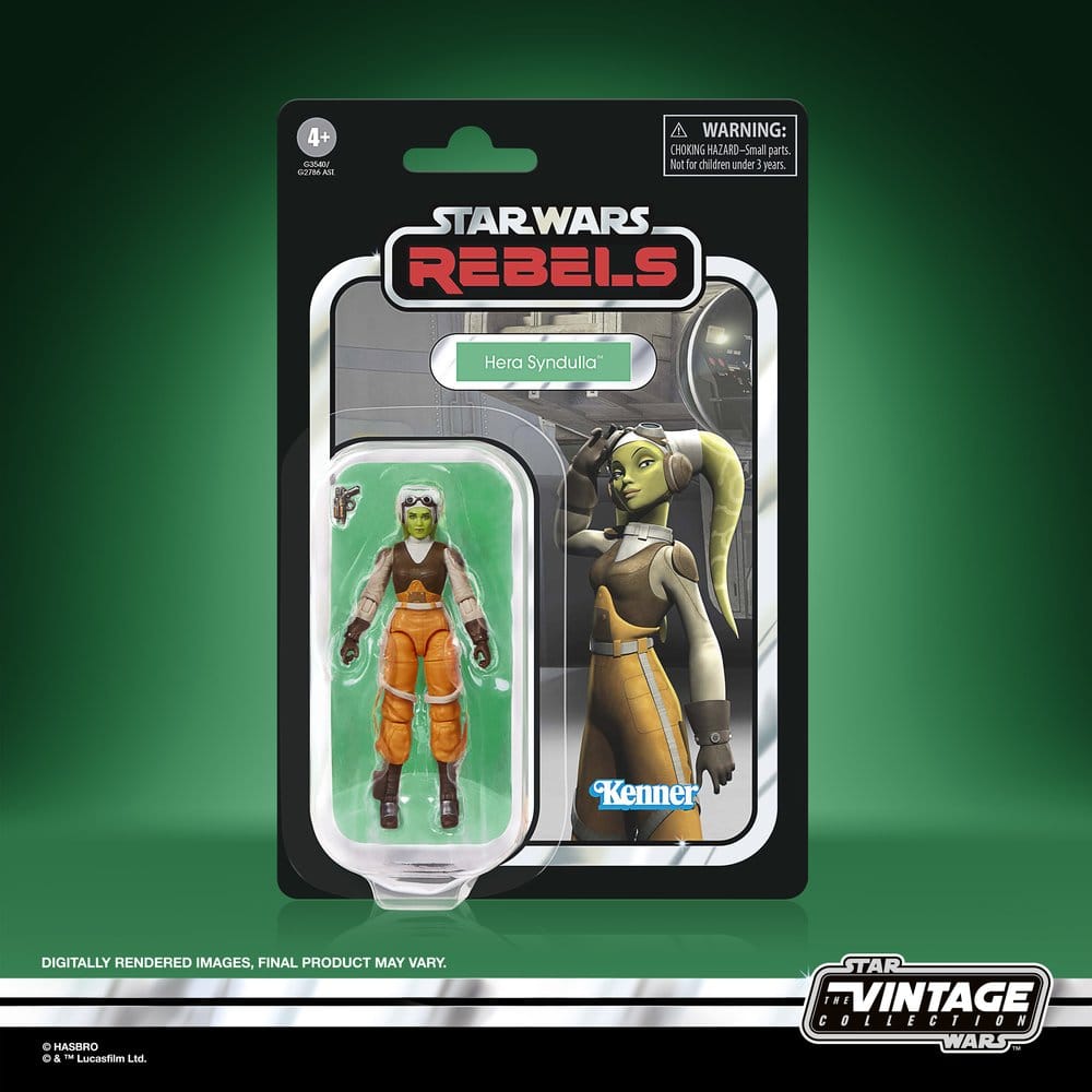 Star Wars Rebels Vintage Collection Action Figure Hera Syndulla (Spectre-2) - Hasbro Action Figures