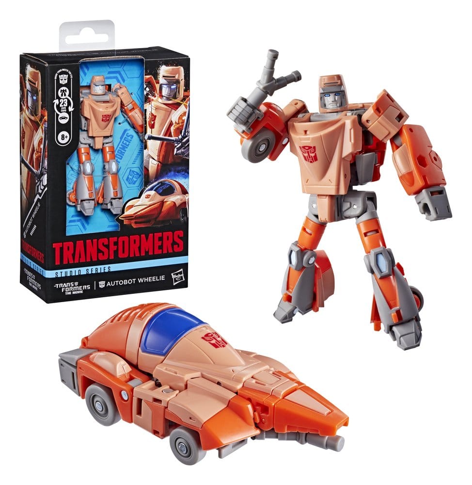 The Transformers: The Movie Transformers Studio Series Deluxe Class Action Figure Autobot Wheelie