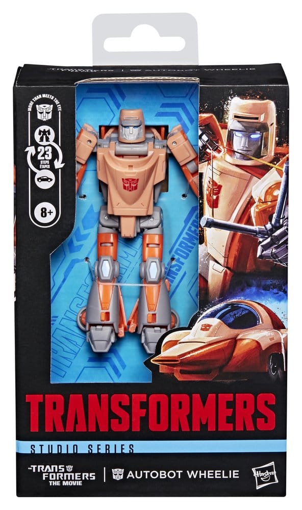 The Transformers: The Movie Transformers Studio Series Deluxe Class Action Figure Autobot Wheelie