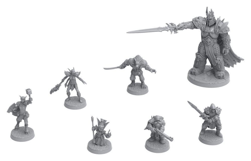 Dungeons & Dragons x World of Warcraft Miniatures Set 2 - Hasbro Miniature Gaming & Tabletop