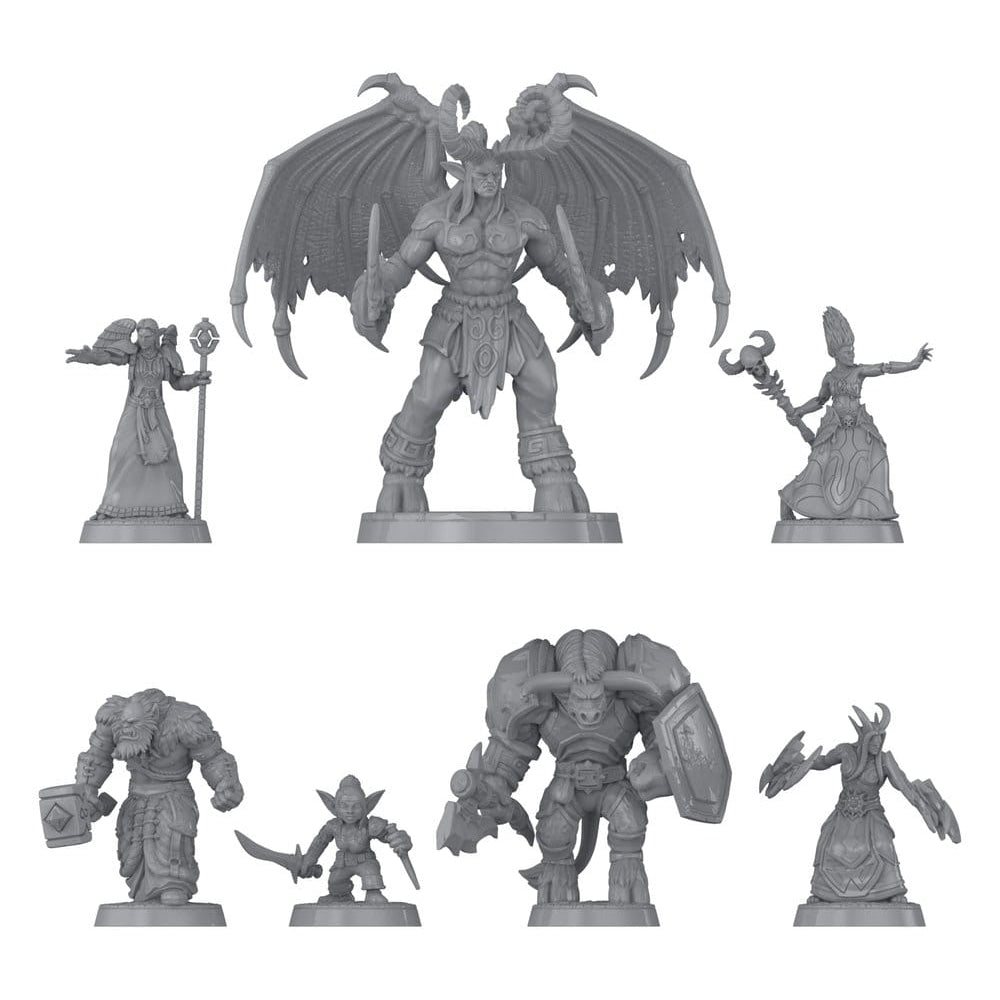 Dungeons & Dragons x World of Warcraft Miniatures Set 1 - Hasbro Tabletop Miniatures