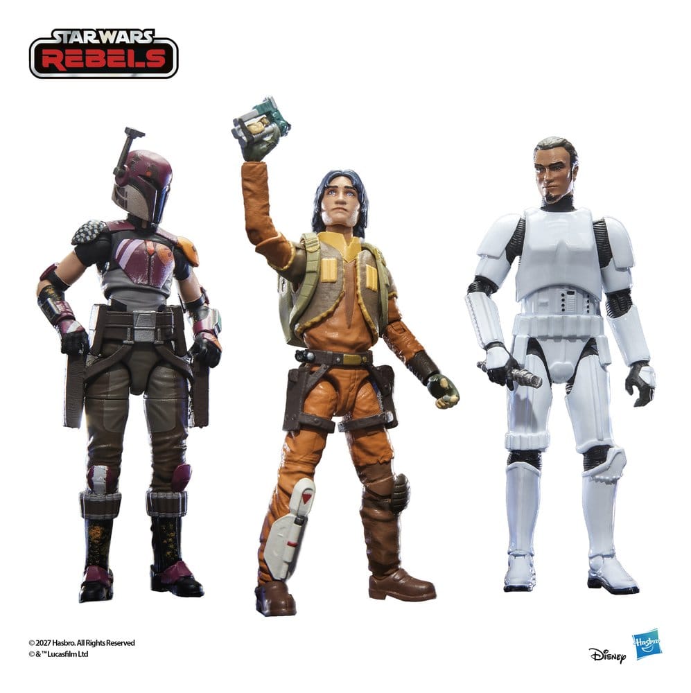 Star Wars Rebels Vintage Collection Action Figure Multipack Lothal Rebels Set - Hasbro Action Figures