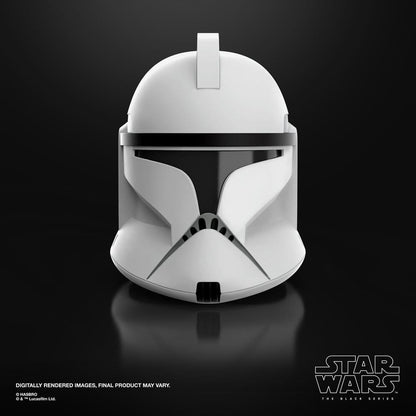 Star Wars Episode II Black Series Electronic Helmet Phase I Clone Trooper - Hasbro Replicas