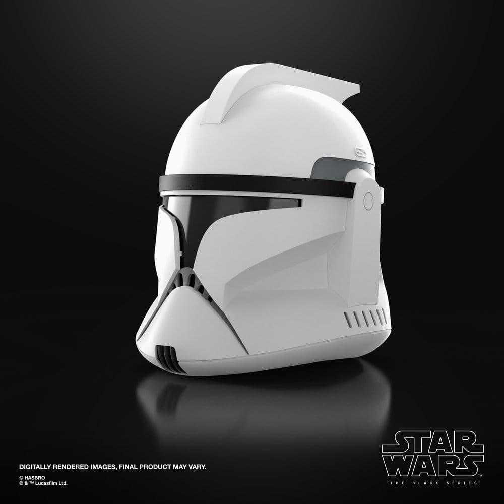 Star Wars Episode II Black Series Electronic Helmet Phase I Clone Trooper - Hasbro Replicas