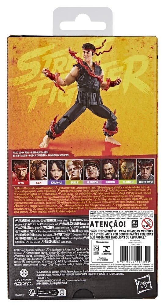 Street Fighter Action Figure Dark Ryu