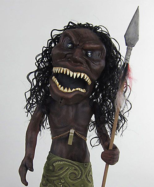 Trilogy of Terror: Zuni Warrior Statue - Hollywood Collectibles Group Statues