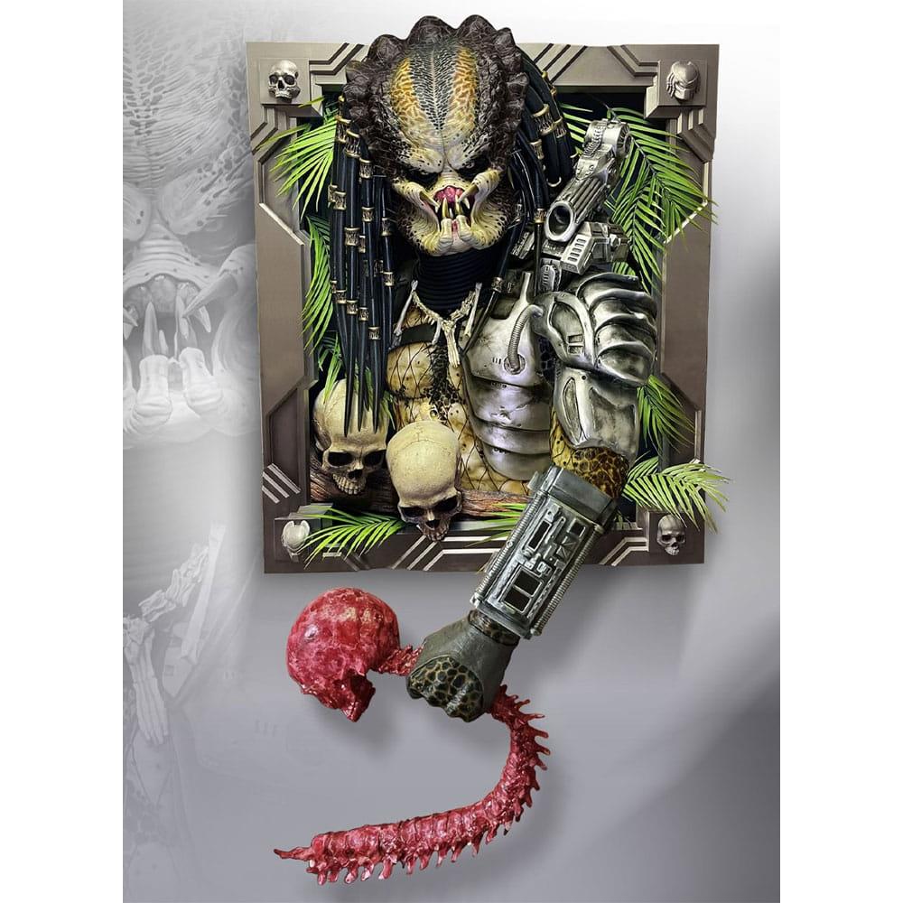Predator Life-Size Wall Sculpture Predator 45 x 81 x 94 cm - Hollywood Collectibles Group Decoration