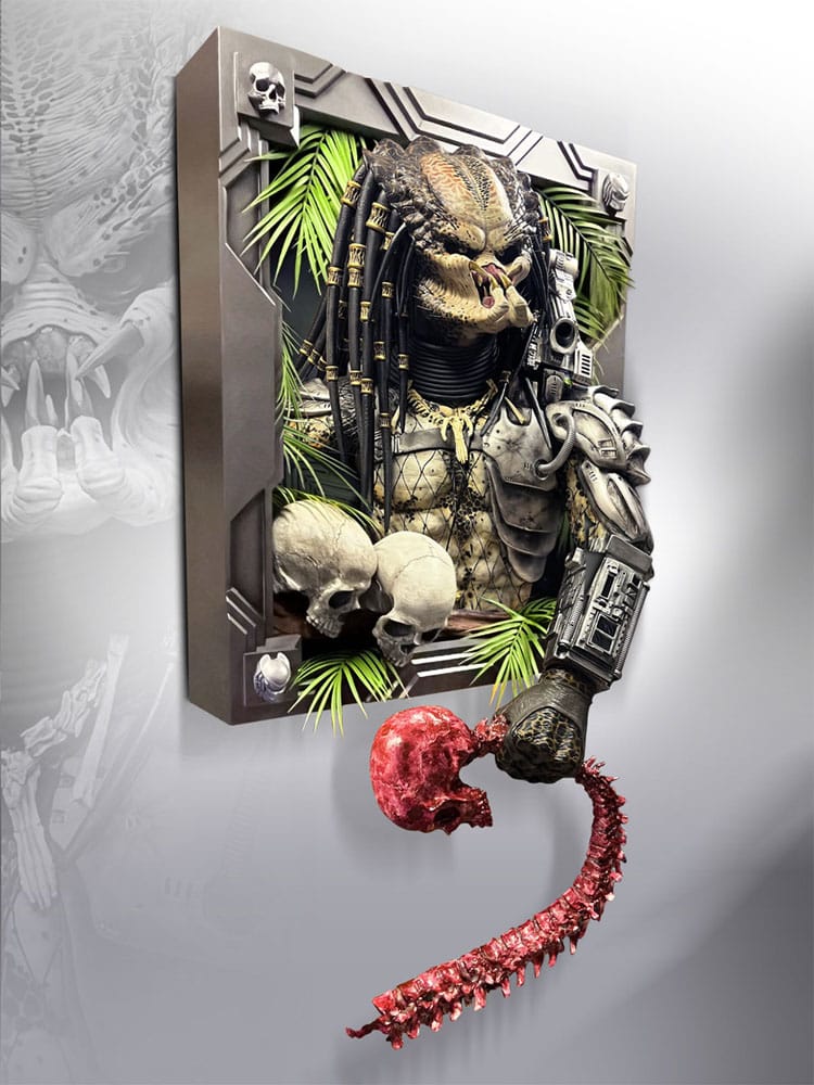 Predator Life-Size Wall Sculpture Predator 45 x 81 x 94 cm - Hollywood Collectibles Group Decoration