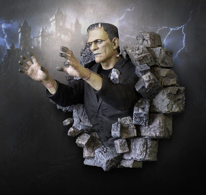 Frankenstein Wall Mount 1/1 Boris Karloff as Frankenstein's Monster 94 x 94 cm - Hollywood Collectibles Group Decoration