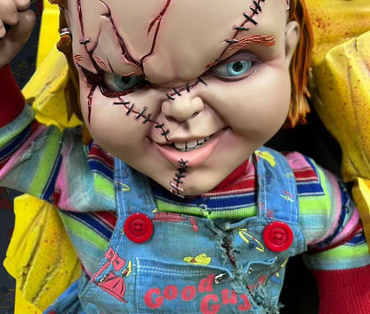 Chucky (Child´s Play) Wall Sculpture 1/2 Bride of Chucky 22 x 23 x 38 cm - Hollywood Collectibles Group Decoration