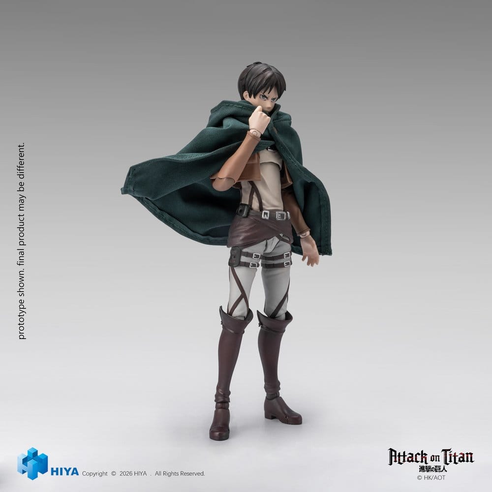 Attack on Titan Exquisite Basic Series Action Figure 1/12 Eren Yeager