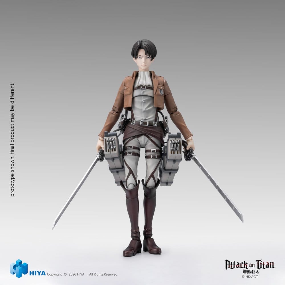 Attack on Titan Exquisite Basic Series Action Figure 1/12 Levi Ackerman