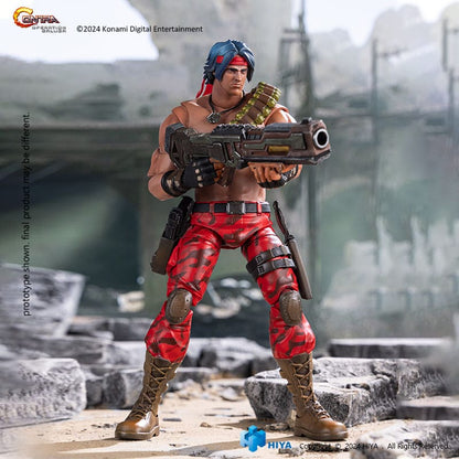 Contra: Operation Galuga: Lance Bean: Exquisite Basic: Action Figure - Hiya Toys Action figures