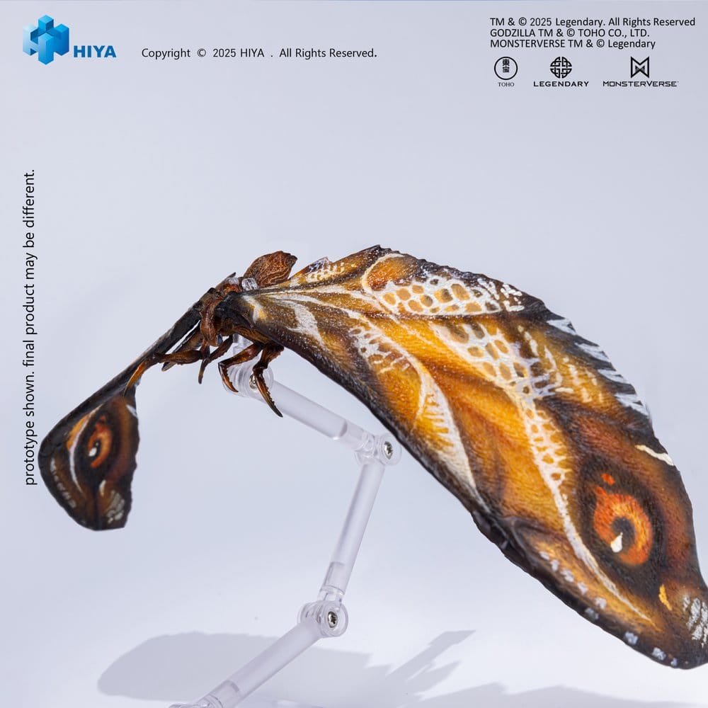 Godzilla x Kong: The New Empire Exquisite Basic Series Action Figure Mothra Premium Set - Hiya Toys Action Figures