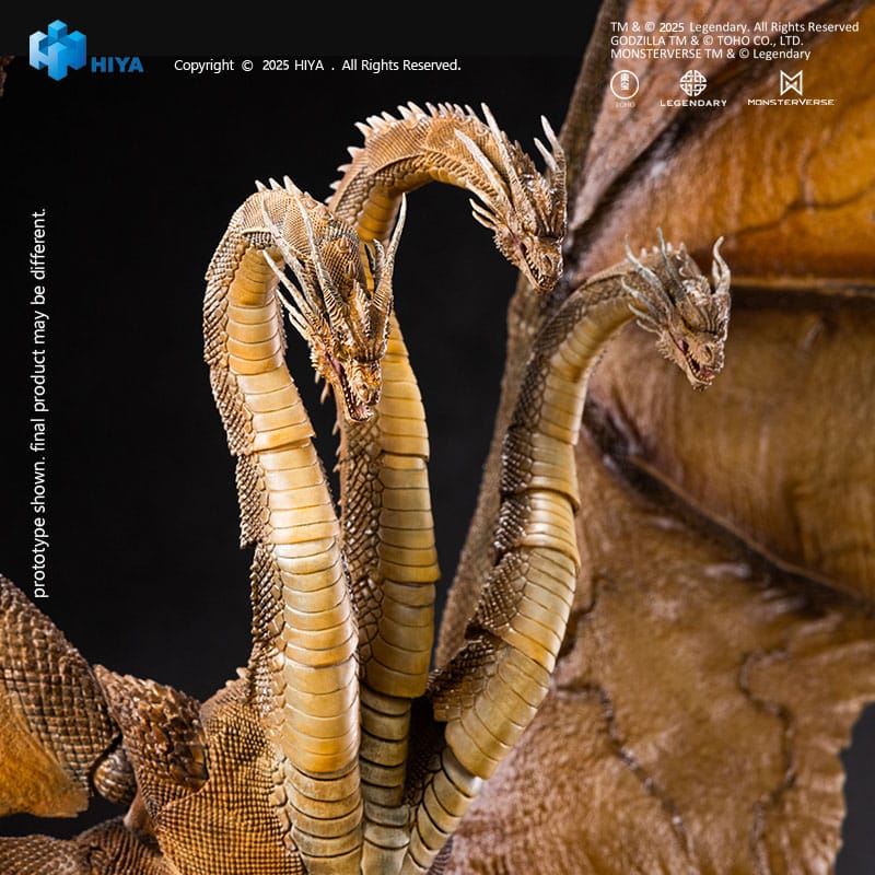 Godzilla: King of the Monsters 2019 Exquisite Basic Action Figure King Ghidorah 2.0 25 cm - Hiya Toys Action Figures