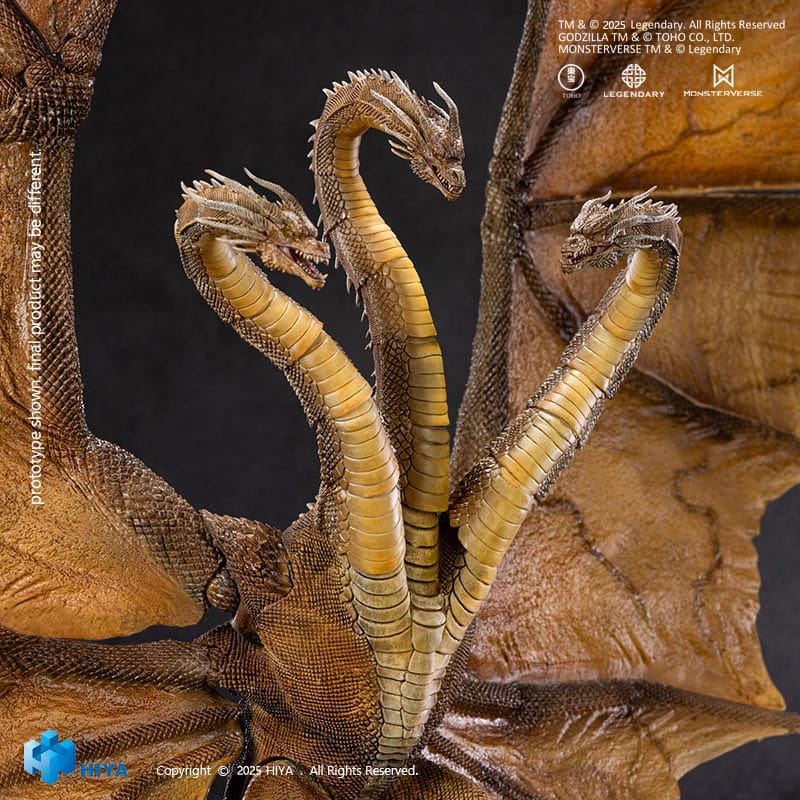 Godzilla: King of the Monsters 2019 Exquisite Basic Action Figure King Ghidorah 2.0 25 cm - Hiya Toys Action Figures