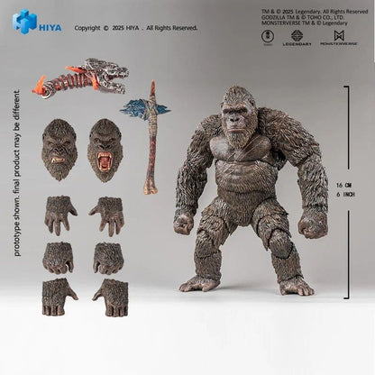 Godzilla vs. Kong Exquisite Basic Series Action Figure Kong 2.0 16 cm - Hiya Toys Action Figures