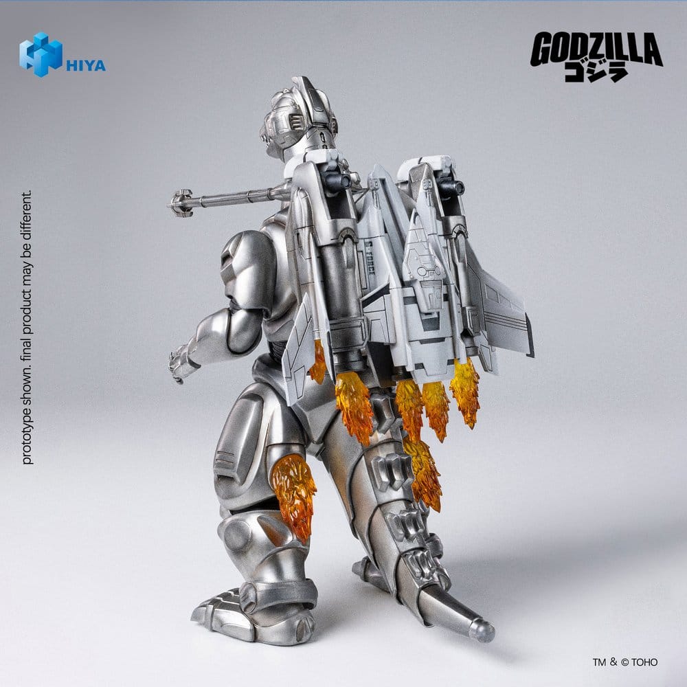 Godzilla vs. Mechagodzilla Box Qty 1993 Exquisite Basic Action Figure Super Mechagodzilla 21 cm - Hiya Toys Action Figures