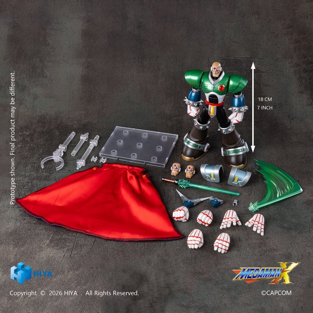 Mega Man X Exquisite Basic Action Figure Sigma 18 cm - Hiya Toys Action Figures