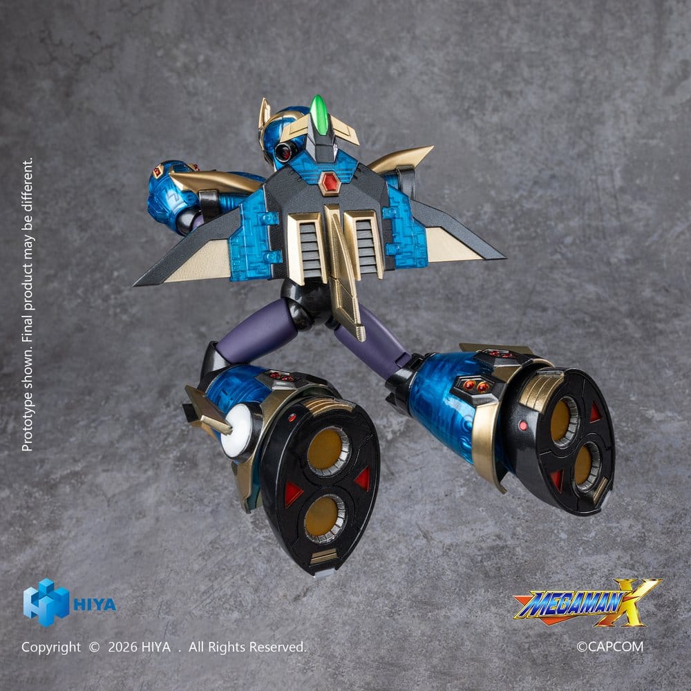 Mega Man X Exquisite Basic Action Figure X Ultimate Armor Version 16 cm - Hiya Toys Action Figures