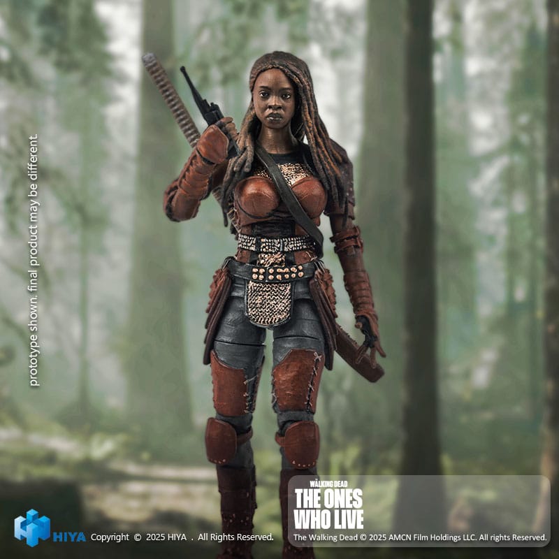 The Walking Dead: The Ones Who Lived: Michonne: Exquisite Mini: 1/18 Action Figure - Hiya Toys Action figures