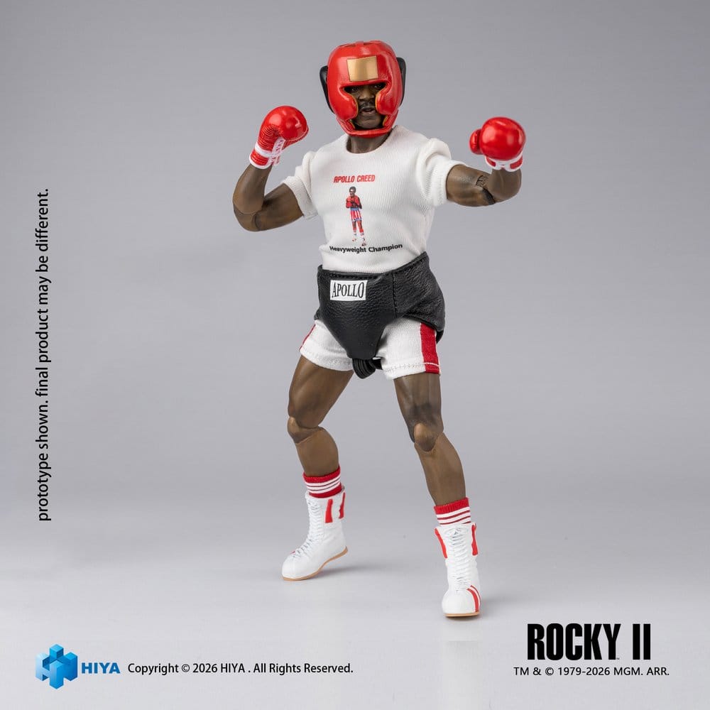Rocky II Exquisite Super Action Figure 1/12 Apollo 16 cm - Hiya Toys Action Figures
