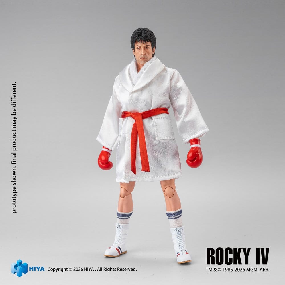 Rocky IV Exquisite Super Series Action Figure 1/12 Rocky Boxer Version 16 cm - Hiya Toys Action Figures